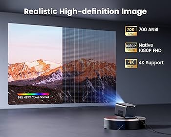 Amazon.com: [Netflix Certified & Dolby Audio] 4K Projector